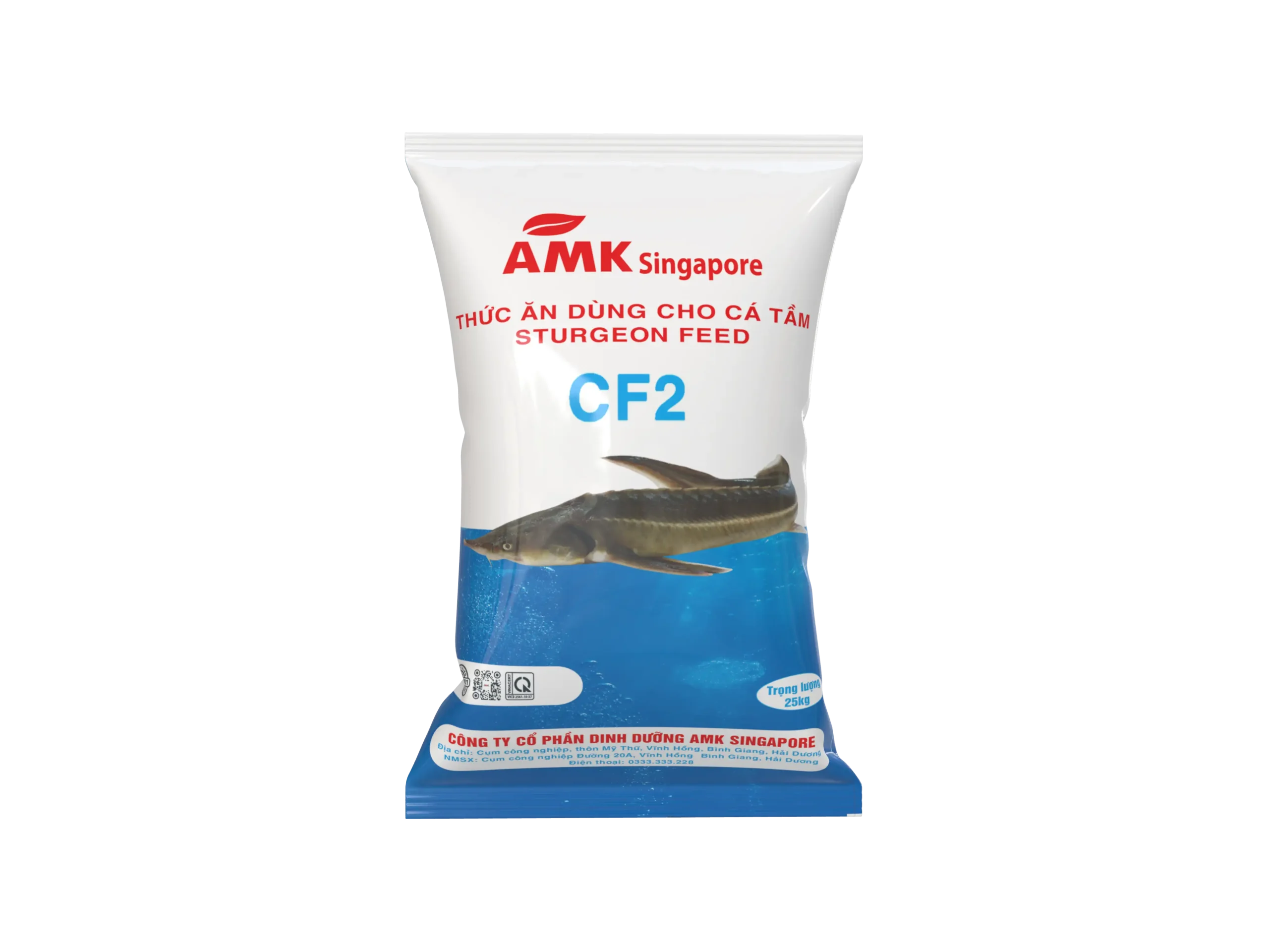 CF2 Thức Ăn Dùng Cho Cá Tầm